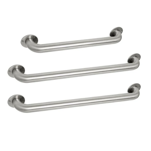 What Types of Stainless Steel Grab Bars are Available?